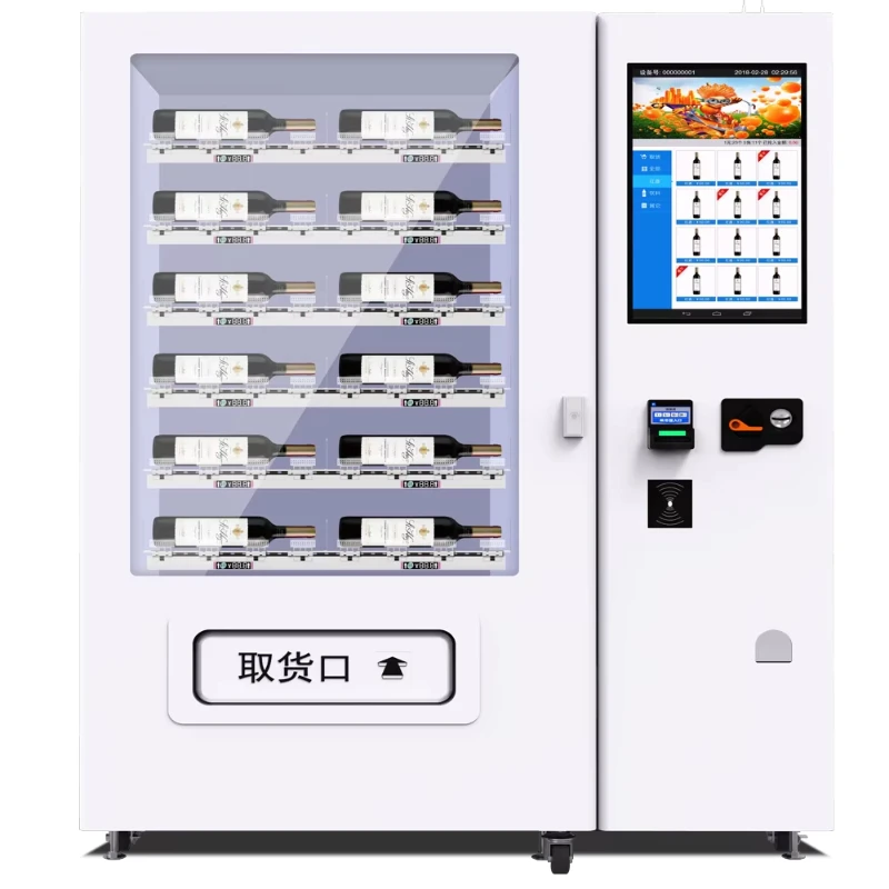 Customized Popular Metal Combo Vending Machine for Snacks and Drinks Cooling System Touch Screen Token Payment for Shopping Mall