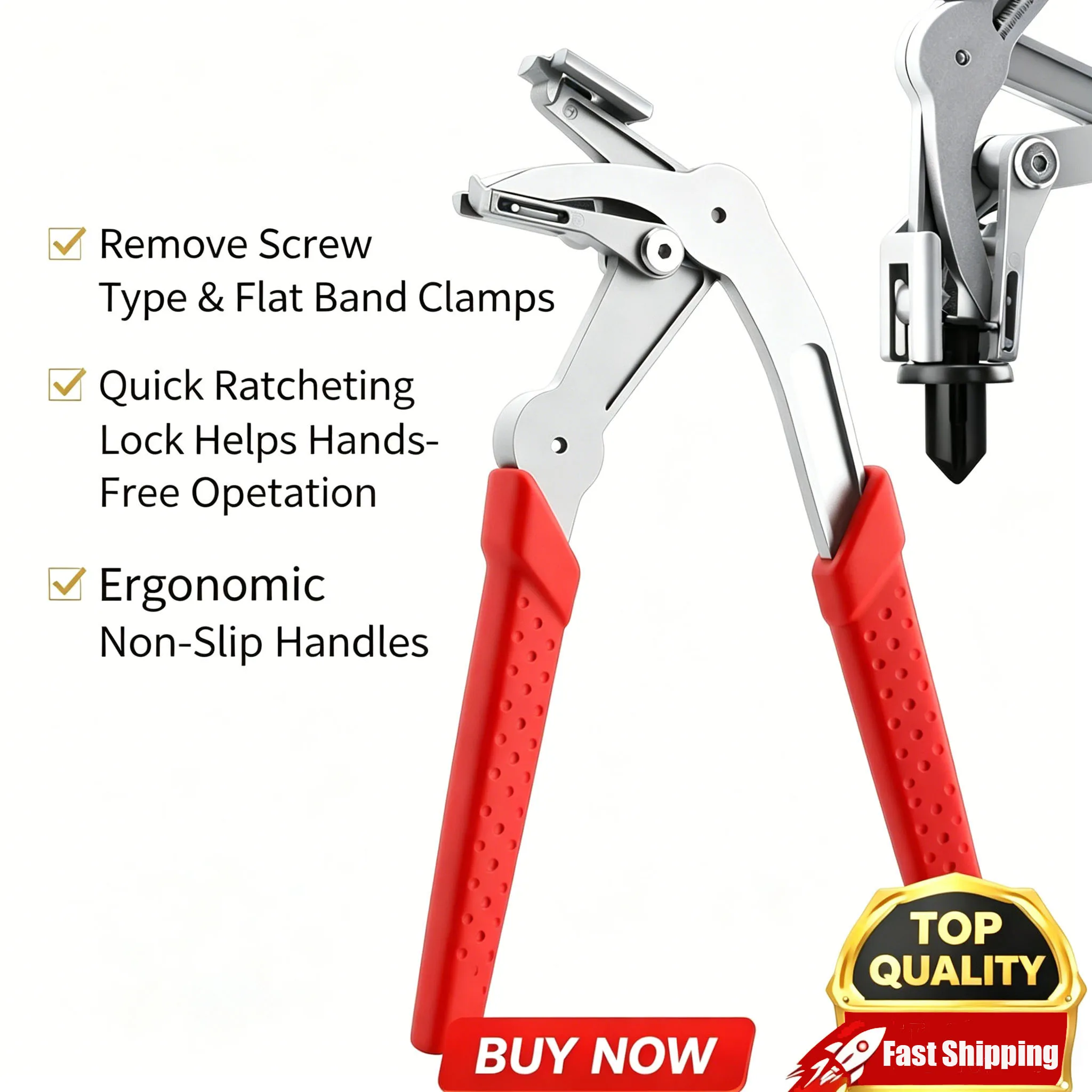 

Interior Snap Pliers Universal Car Removal Pliers Fastener Removal Tool for Removing Car Fasteners Clip Trunk Essential Tool