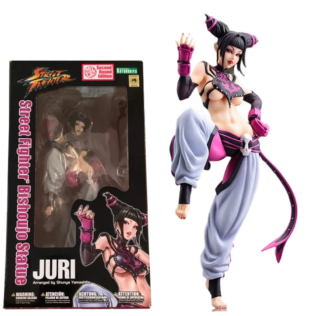 In Stock Original Kotobukiya Street Fighter X Bishoujo Super Street Fighter  IV JURI Anime Figure Model Collecile Action Toys - AliExpress