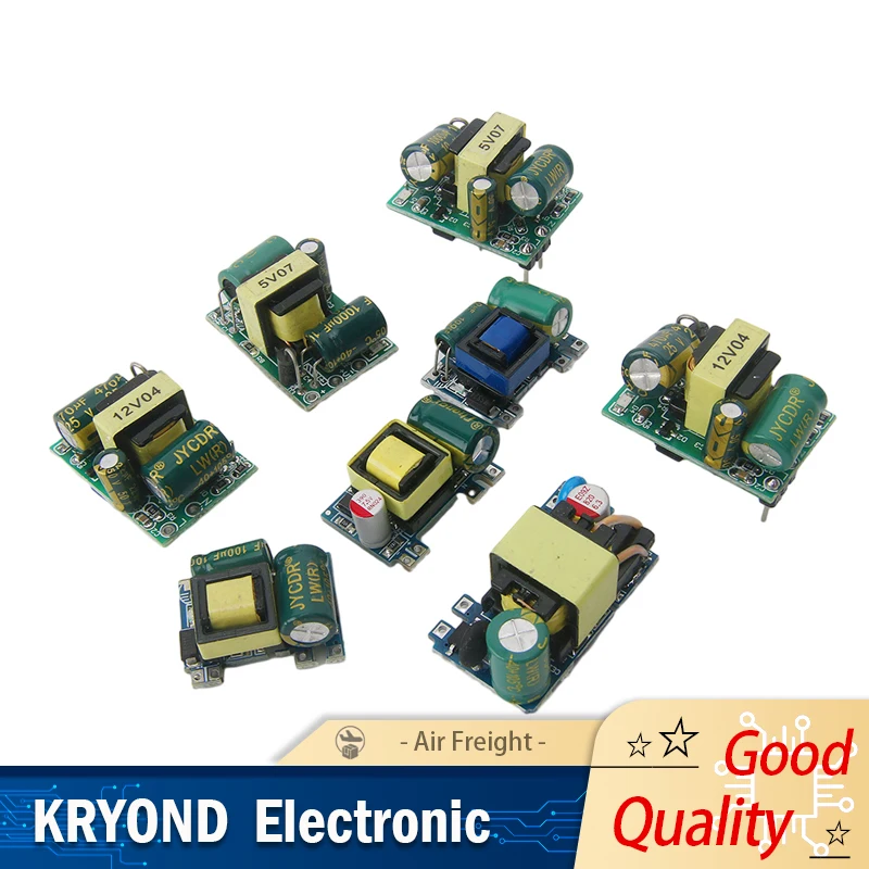 AC-DC 3.3V/5V/12V Precision Buck Converter AC 220V to 5V DC Step Down Transformer Power Supply Module 1A 12W
