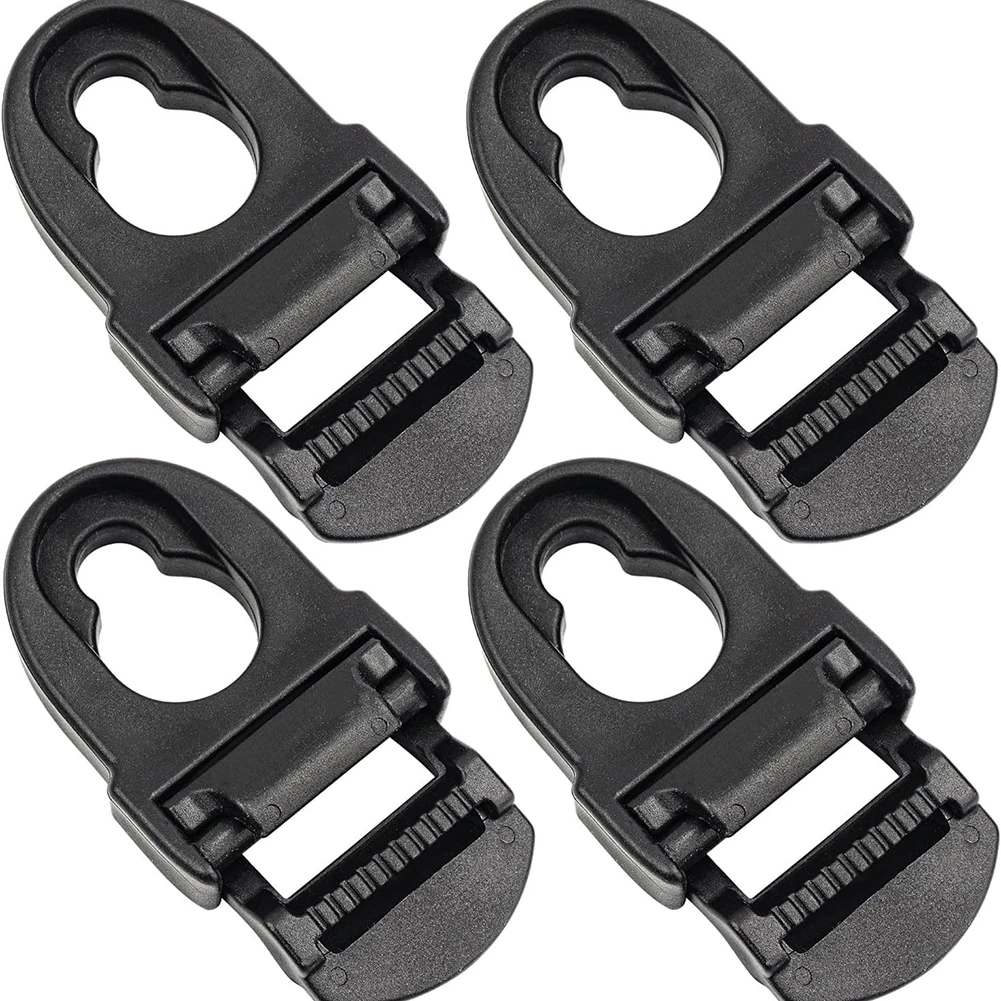 4Pcs Kayak Seat Latches, Kayak Seat Clip Replacement, Kayak Seat Belt Clips, Kayak Seat Repair Kit Clips And Hooks