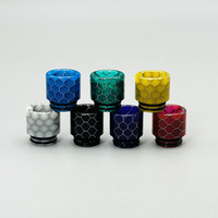 810 Snakeskin Epoxy Resin Drip Tips Mouthpiece for TFV8 TFV12 Prince Tank Kylin RTA Tank Accessories