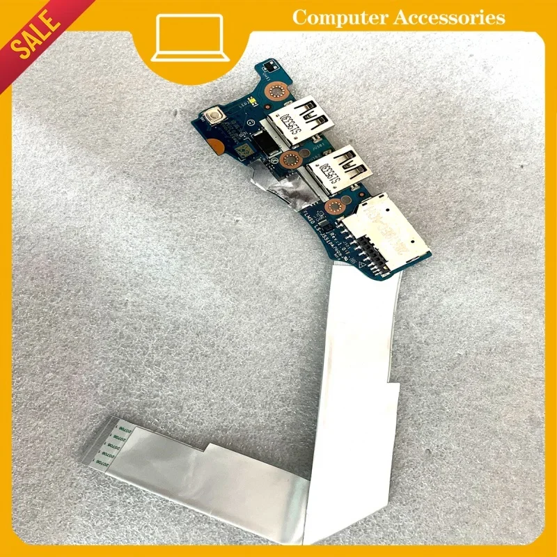 

LS-J551P genuine is applicable to Lenovo Xiaoxin AIR-14IIL 2020 ideapad 5 14iil05 usb power key board with cable