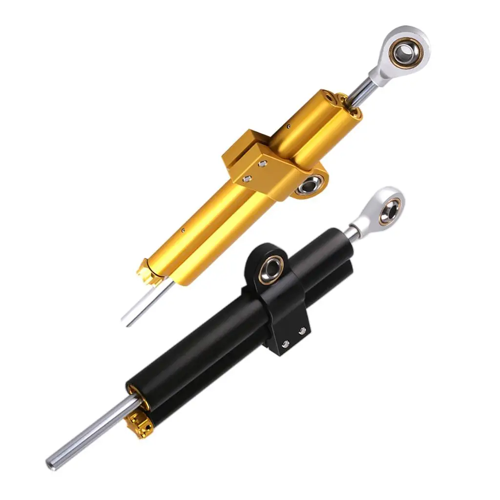 

Damper Adjustable Control Ducati Triumph Stabilizer Universal Buffer Steering Damper for Honda Kawasaki ATV