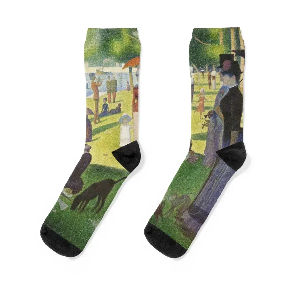 A Sunday on La Grande Jatte by Georges Seurat Socks gifts golf Socks Girl Men's