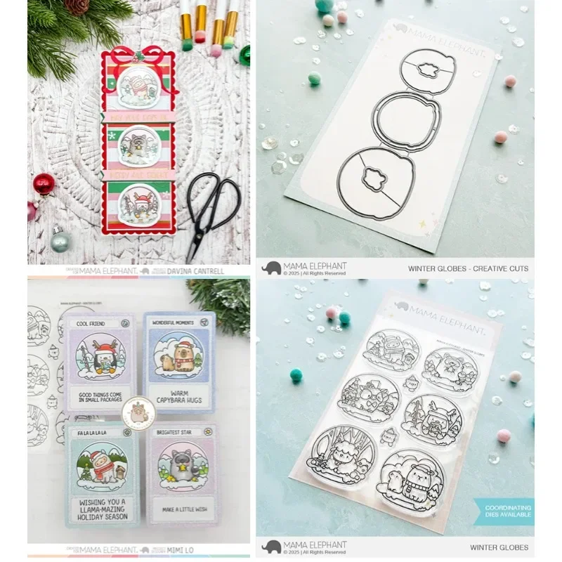 Docket Lil ATC Box Clear Siliconen Stempels En Matrijzen voor DIY Schroot Boeking Bullet Journal Craft Supplies Stempel Fotoalbum Kaart