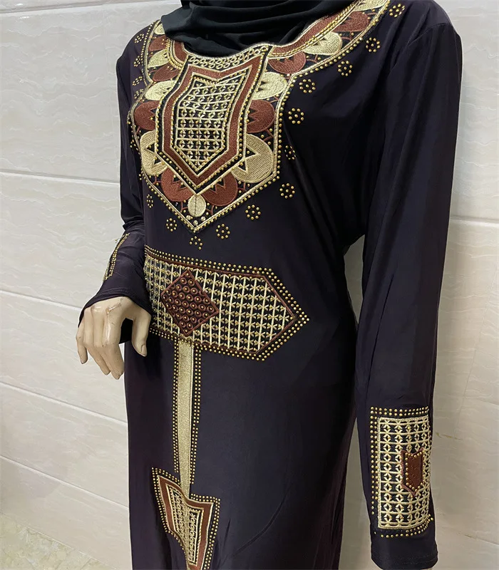 Abayas para Mulher, Dubai Luxury, Índia, Paquistão, Boubou, Vestido Muçulmano, Caftan Marocain, Ocasiões de Casamento, Djellaba Feminino