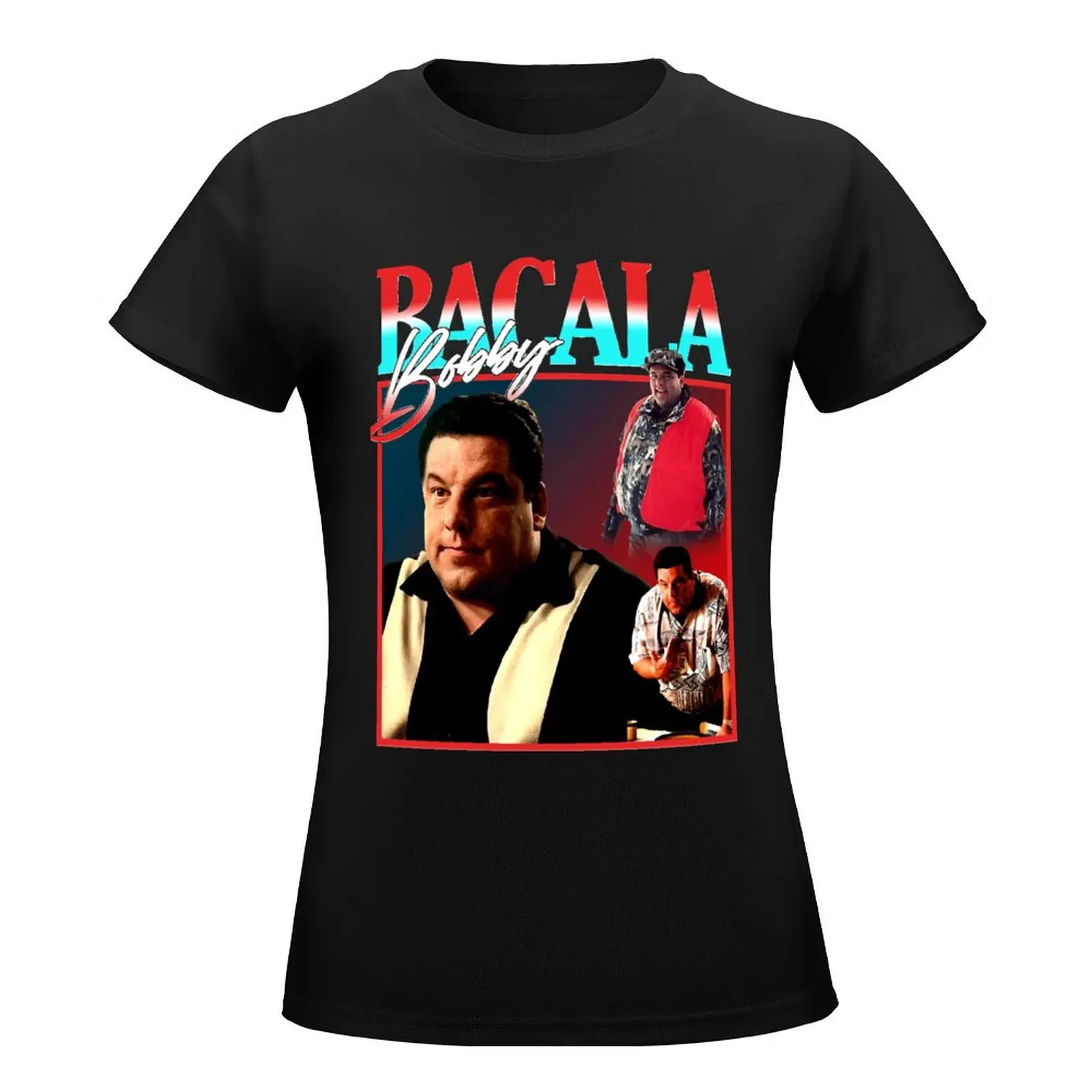 Bacala bobby shirt Essential T-Shirt blacks Blouse Aesthetic clothing t-shirt dress for Women plus size