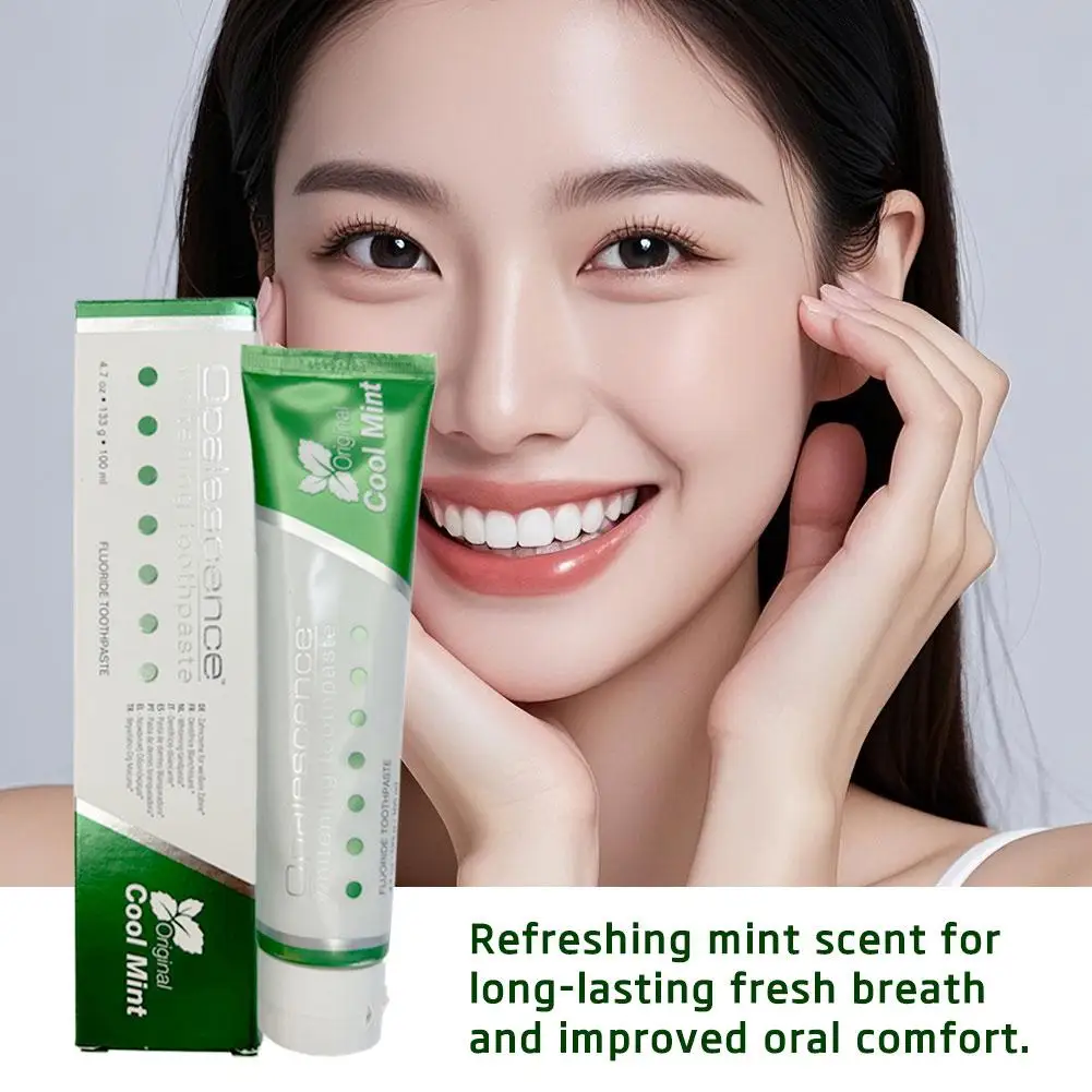 

Корейский отбеливающий тюбик зубной пасты, мятная чувствительность, облегчение формулы, лечение чувствительных зубов, длительное свежее дыхание