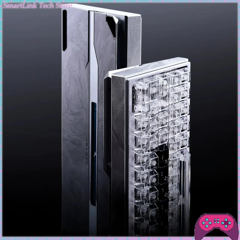ATK VELOTA FUZZY 60/63 V2 Magnetic Shaft Keyboard Single-Mode Connection 64-Key Gaming Custom Keyboard Gifts
