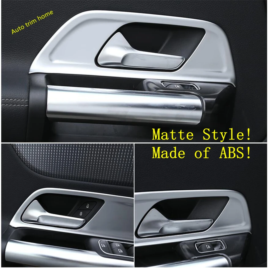 

Inner Door Handle Clasing Bowl Decoration Frame Cover Trim Fit For Mercedes-Benz B W247 Class 2019 - 2022 Car Accessories