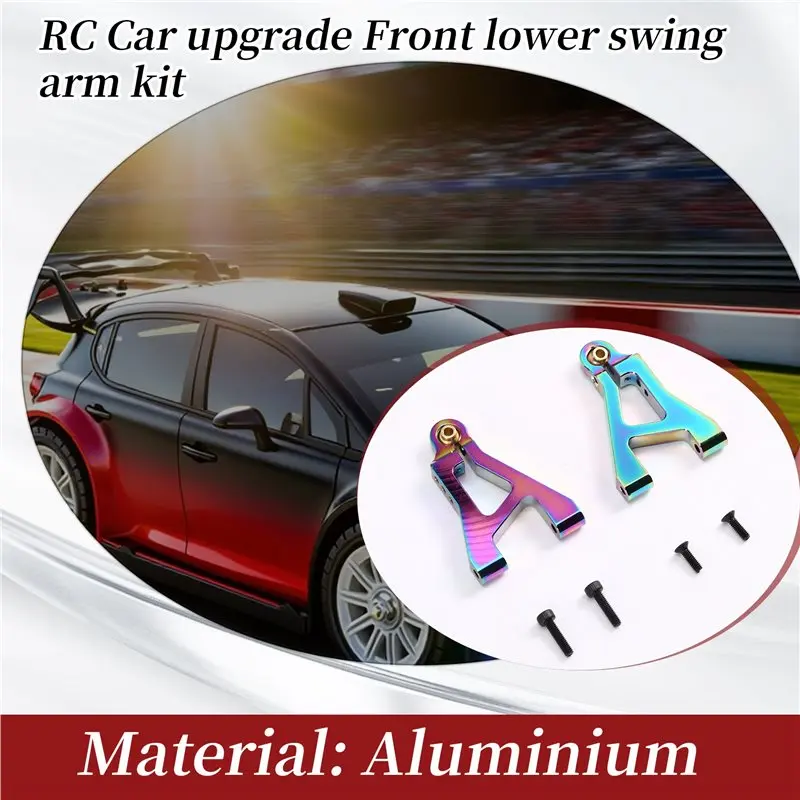 Accesorios para coche RC, Kit de brazo oscilante inferior delantero, actualización para modelos MJX 1/14(14301/14302 14303 14304)-Y34A