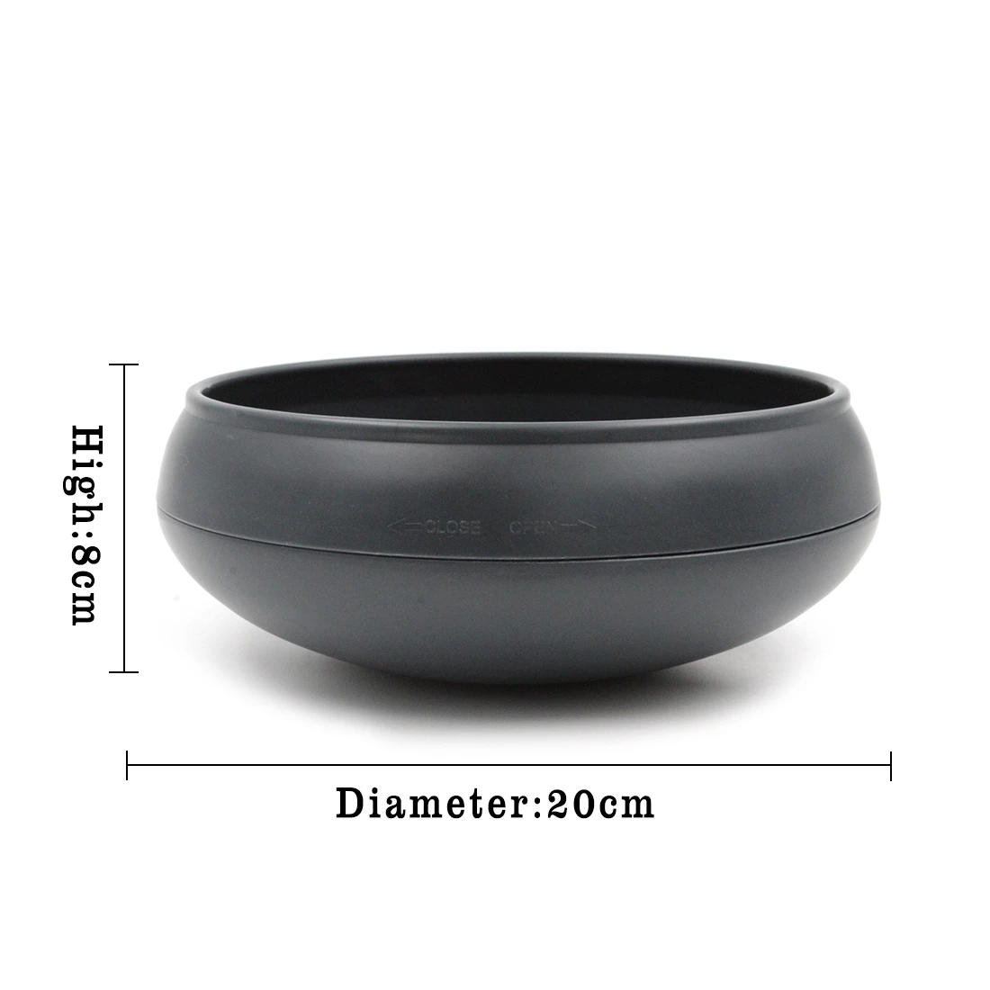 Black Slow Pet Bowl Slow Feeder for Dog Cats, Bloat Stop Puzzle Bowl Fun Maze Feeder Slow Feeding Anti-Skid Design