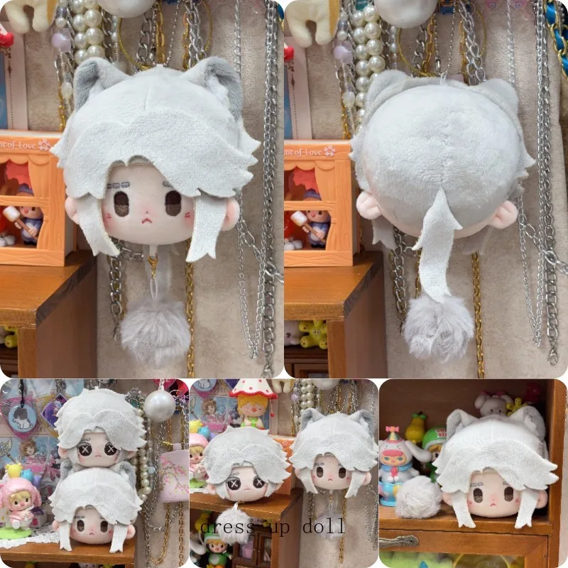 

Identity V Фредерик Крайбург Композитор, серия Bean, хлопковая плюшевая игрушка-подвеска, аниме-косплей, 10 см, мультяшный брелок-кукла, подарок