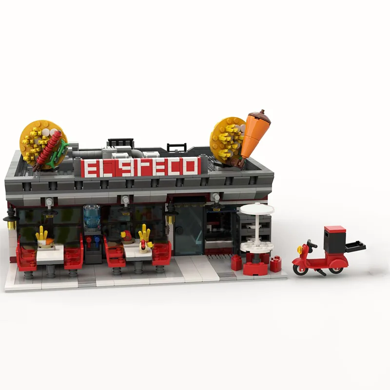 1748 pezzi MOC Gyroes's House Forest Treehouse Modello fai da te Building Blocks Giocattoli di compleanno Regalo per gli amanti della fantasia