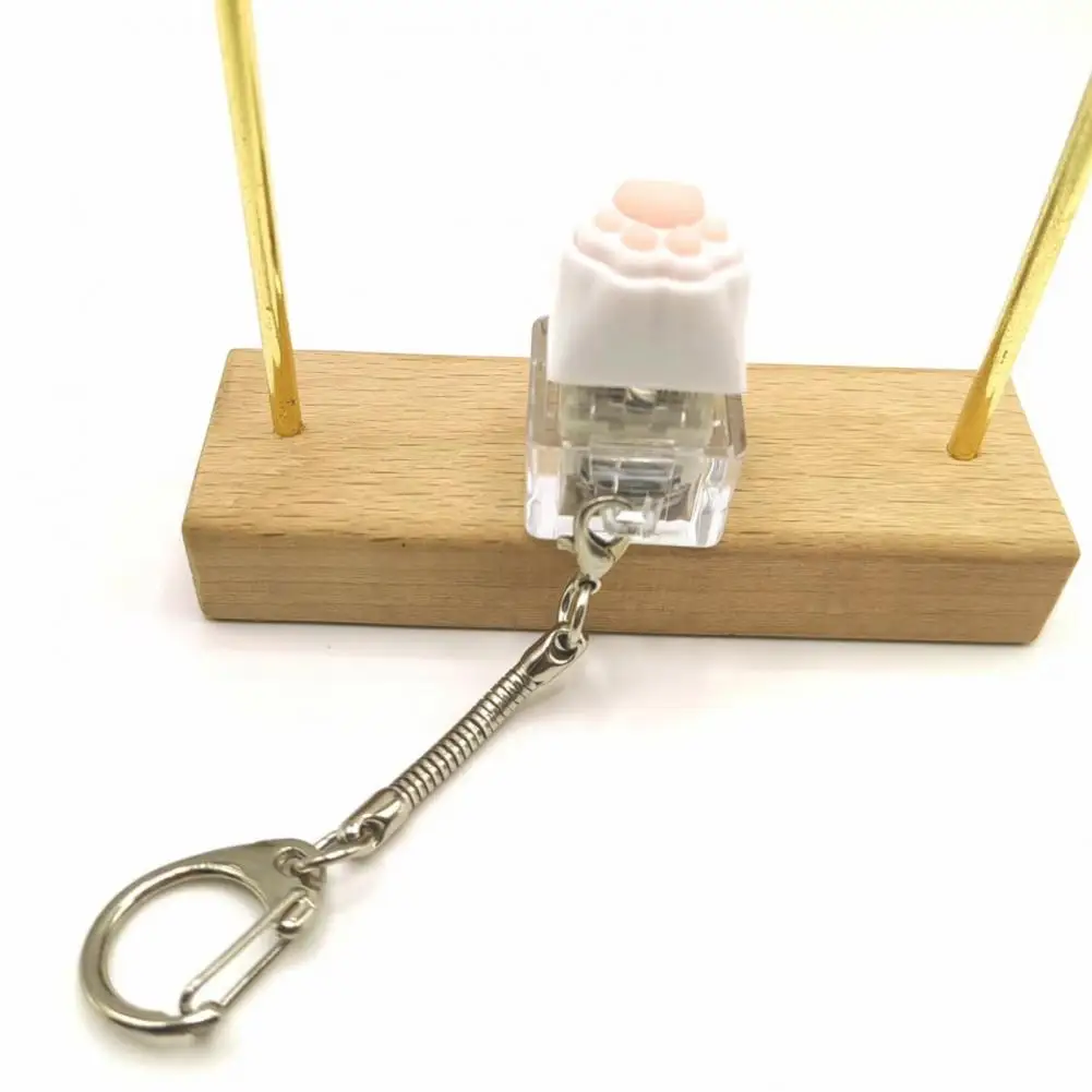 

Портативная клавиатура-непоседа, милая кошачья лапа, лягушка, клавиатура, игрушка-брелок для снятия стресса, портативный корги, прикладина для тревоги