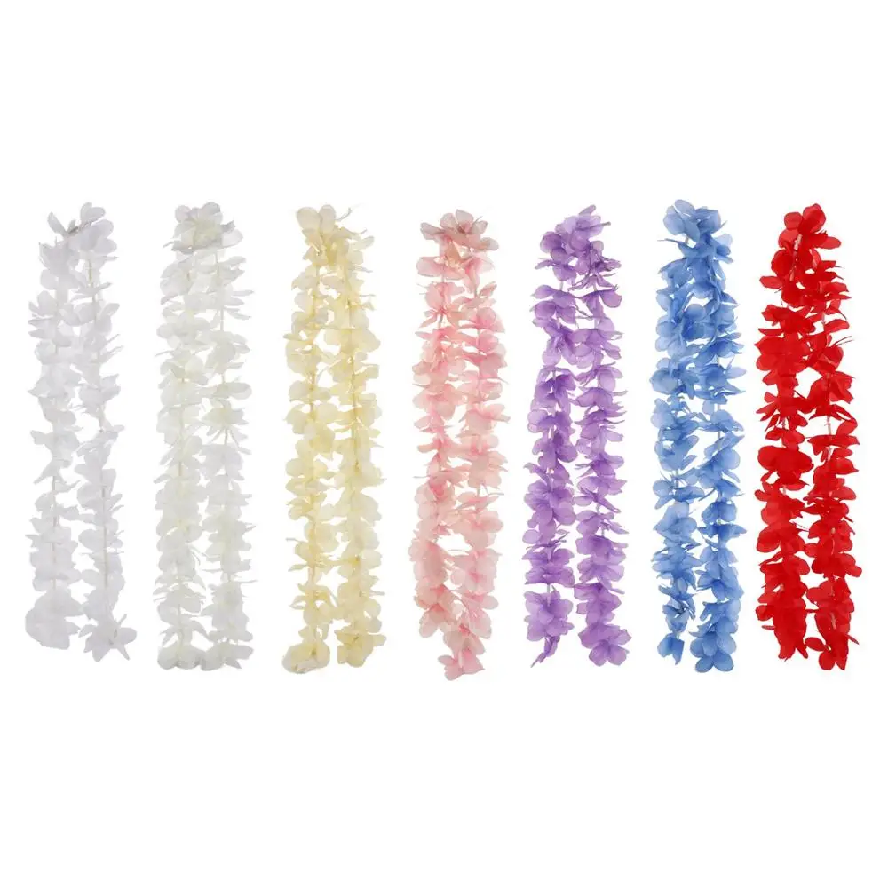 

White Rattan Party Supplies Wedding Living Room Hanging Garland For Home Wisteria Fake Flowers