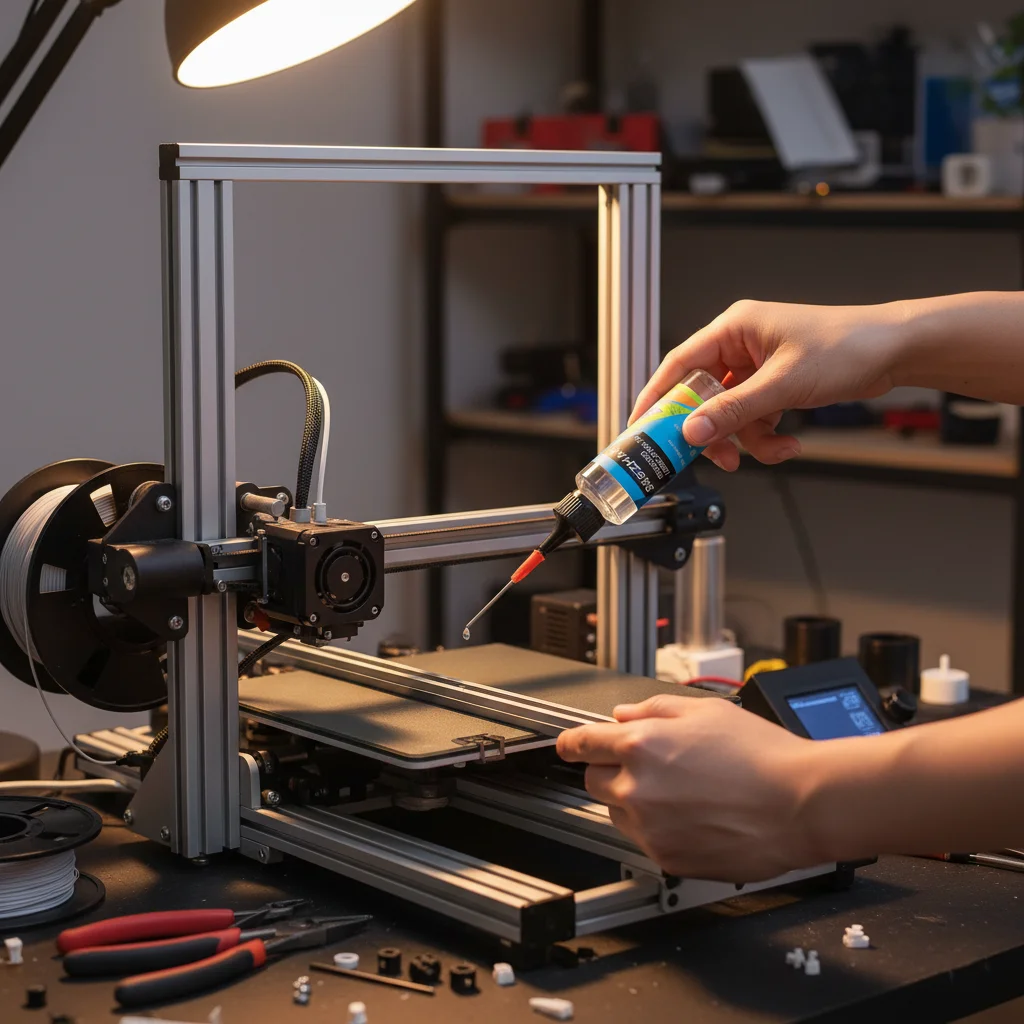 زيت تشحيم للطابعة ثلاثية الأبعاد مع طرف إبرة، السكك الحديدية الخطية/المسمار الرصاص/المحمل التشحيم، تشغيل سلس وهادئ، مضاد للصدأ، رعاية الصيانة #4