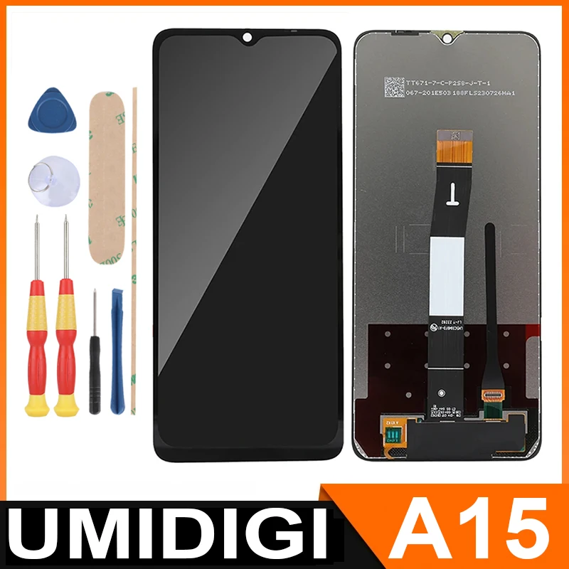 

For UMIDIGI A15/ 6.7" FHD+ LCD Display + Touch Screen+With Frame