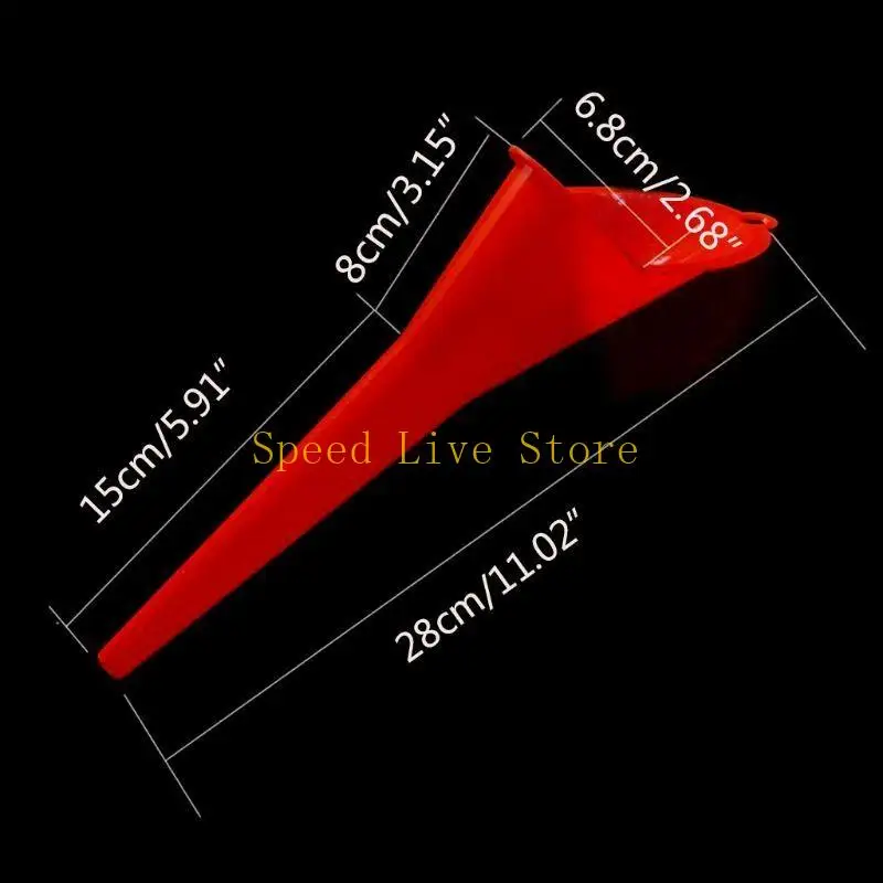 

547C универсальная автомобильная пластиковая воронка для двигателя, воронка для жидкости, смена омывающей жидкости, портативный