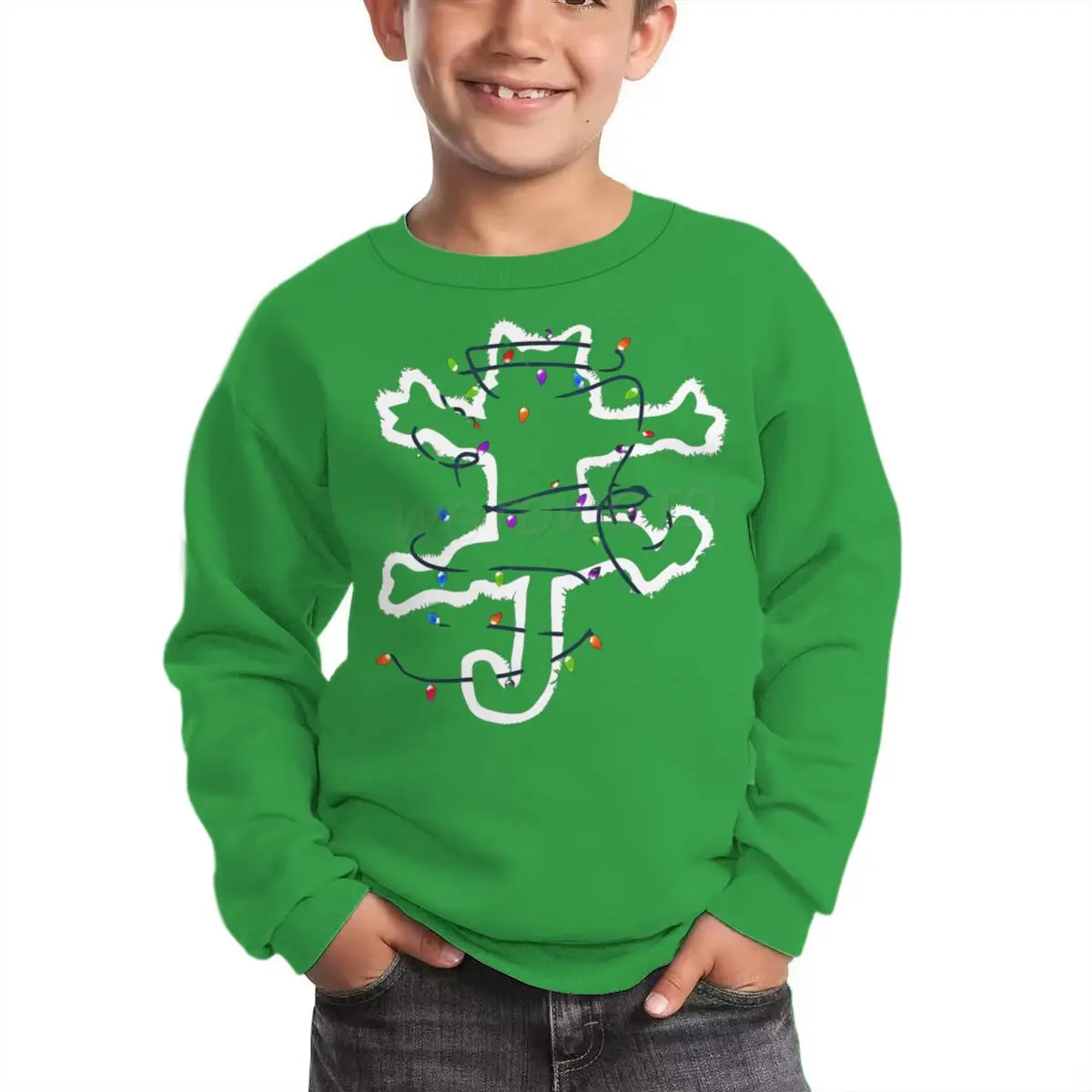 

Merry Christmas CAT Sweatshirts Age 4-14 Pullover for Kids Boys Girls Christmas Gift Costume Cartoon Print New Year Gift