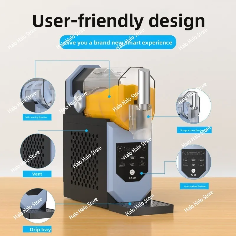 

Ice crusher Multifunctional household small ice shaver Fully automatic desktop large-capacity smoothie machine