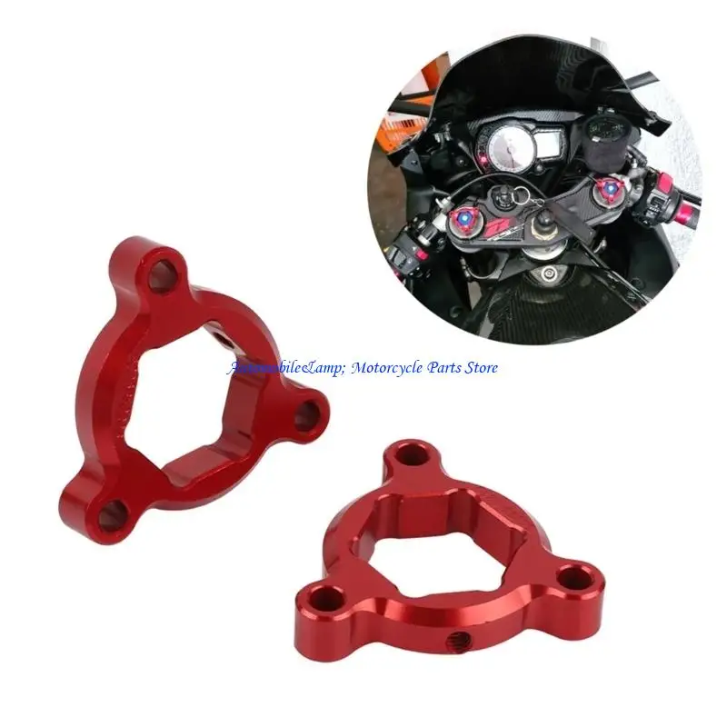 H7BD 2Pcs Fork Preload Adjuster Brackets Front Suspension Fork Preload Adjusters For Enhanced Suspension Operation
