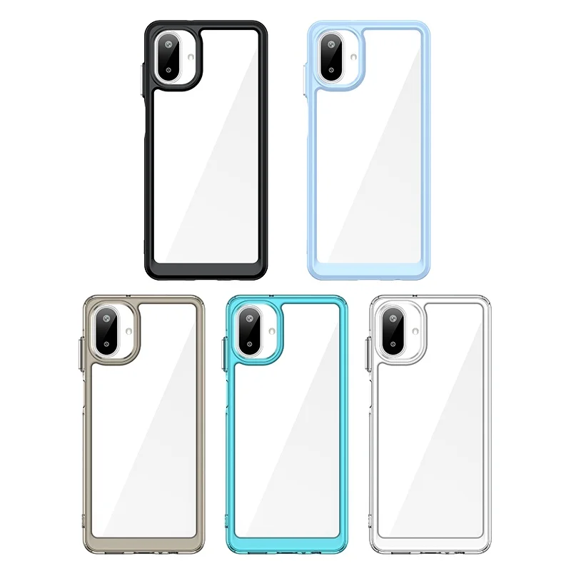 For Samsung A07 Case Cover Samsung Galaxy A07 Capas New Shockproof Protective Phone Bumper Back Transparent Clear Samsung A07