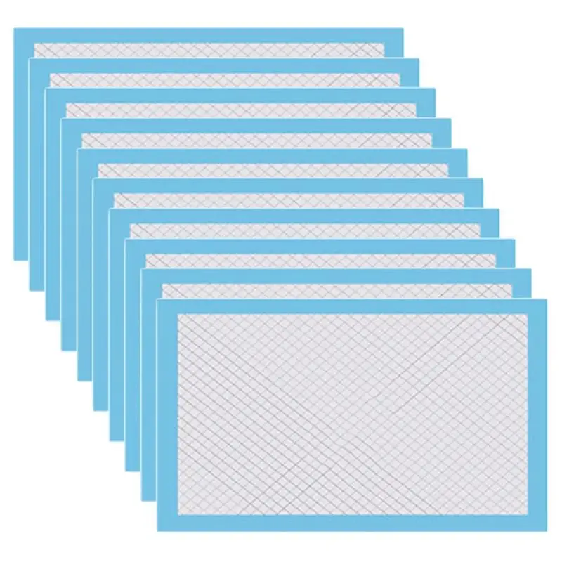 10 Pcs/1 Parrot Cage Puppy Bird Paper Liners Water-absorbing Mattress Pad Poop Pads Dung