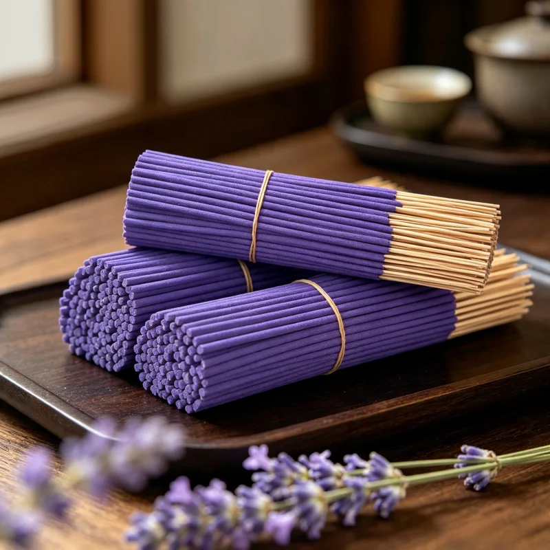 Lavender Aromatherapy Wood Sticks 8.66 Inches Home Decoration Hotel Spa Atmosphere Holiday Gifts