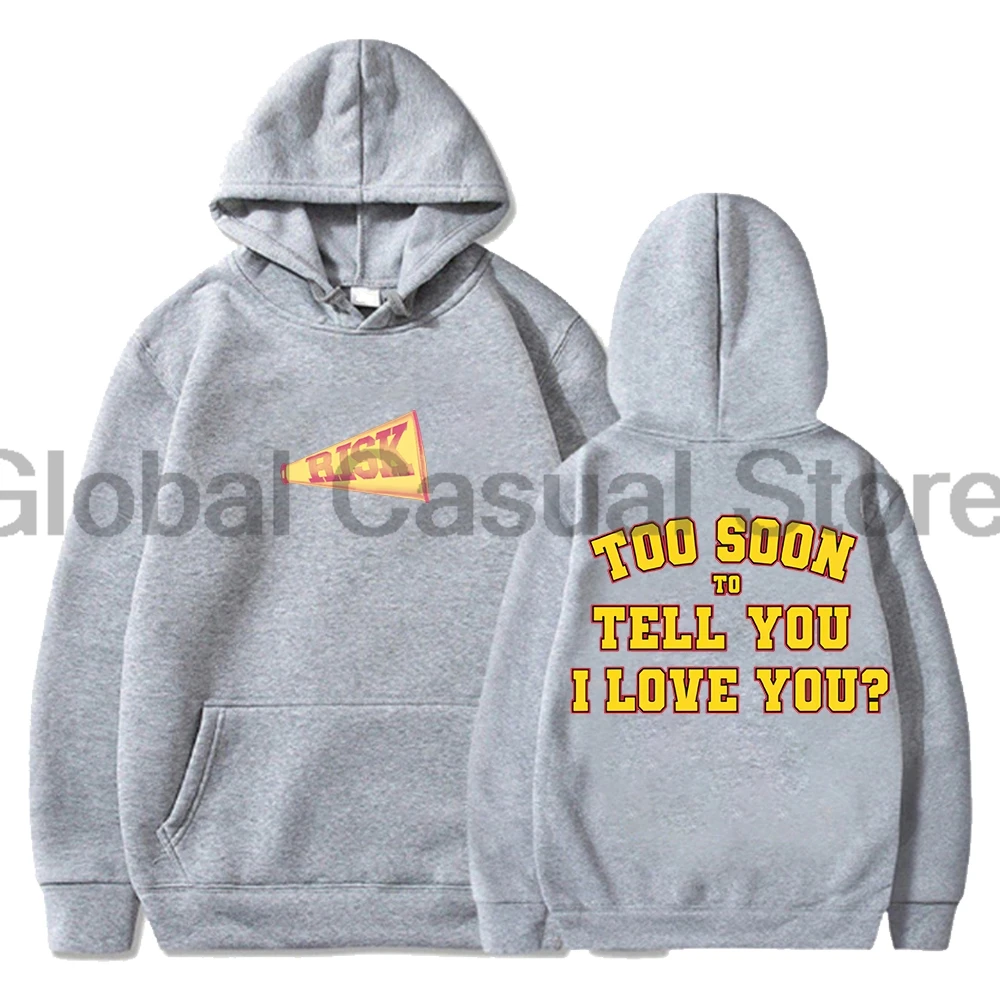 Gracie Abrams Risk Hoodie The Secret of Us Tour 2024 Long Sleeve Streetwear Men Women Hooded Sweatshirt Fashion Clothes