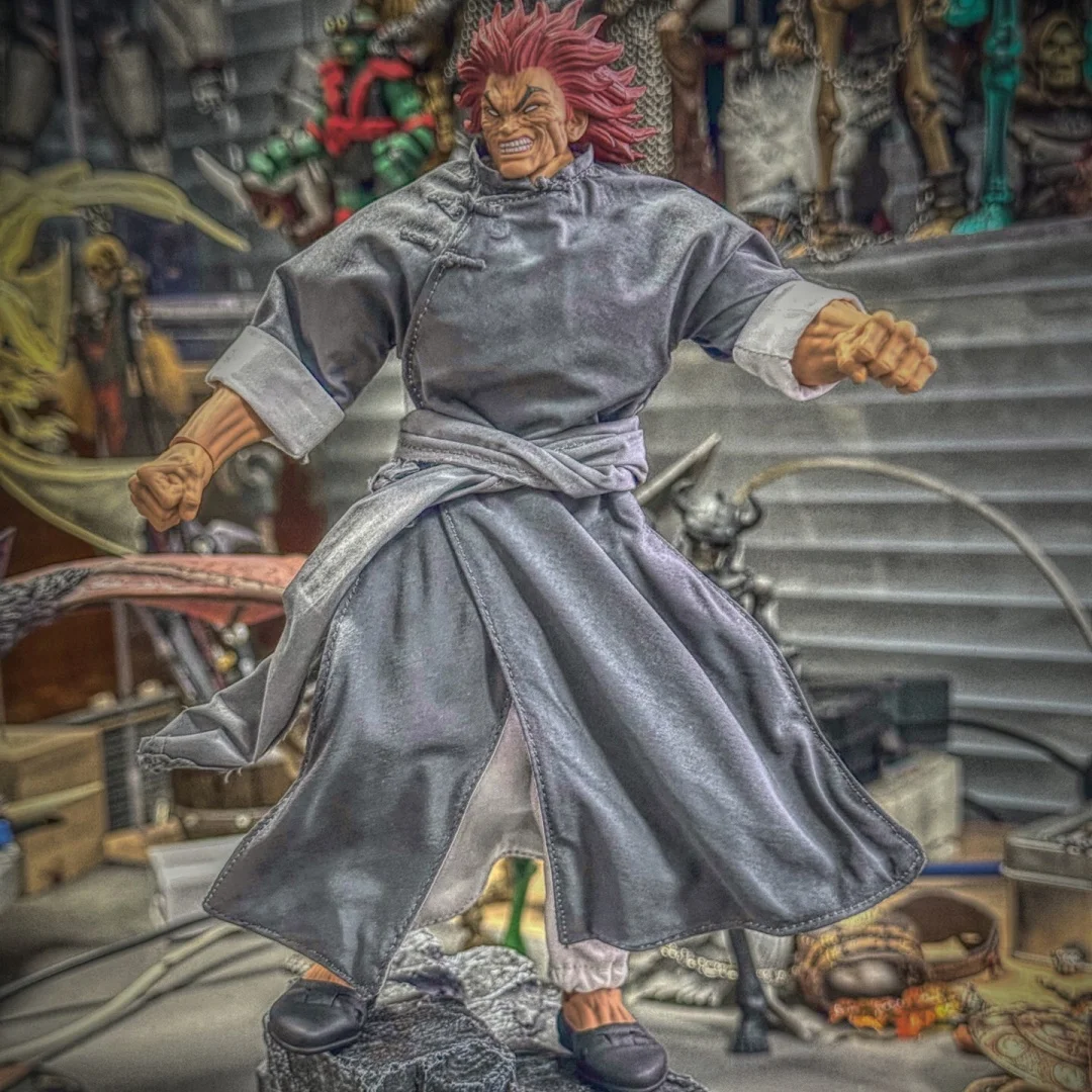 

Игрушки от Storm 1/12 Baki Hanma: Son of Ogre Hanma Yujiro Hero Robe, одежда ручной работы подходит для размера 1/12