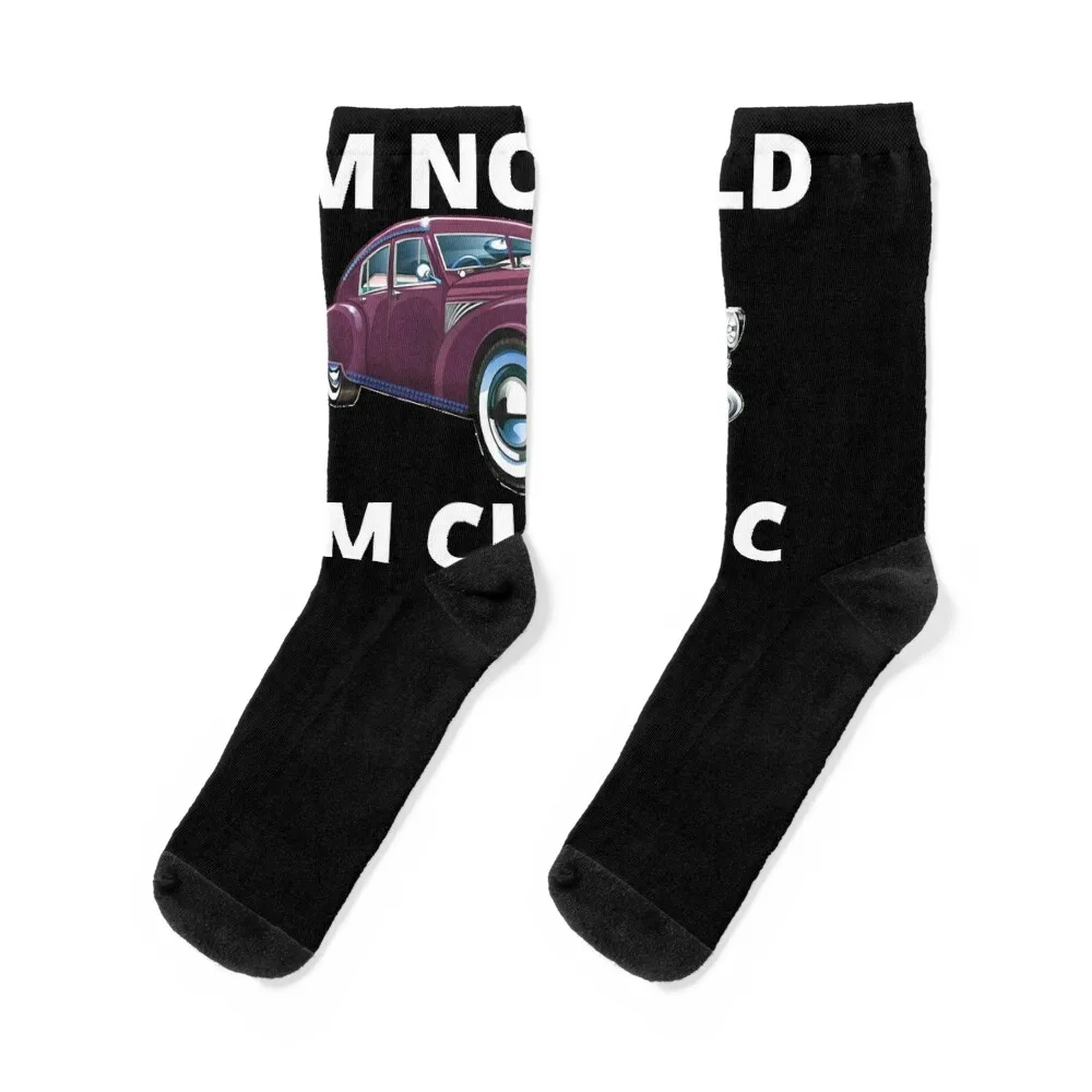 

I'm Not Old I'm ClassicFunny Car Graphic Men's & Women's Classic Socks Crossfit anti slip football Socks Ladies Men's