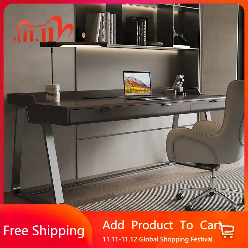 

Women Wooden Standing Office Desk Organiser Laptop Drawer Reading Study Computer Desks Thailand Mesa De Comedor Trendy Furniture