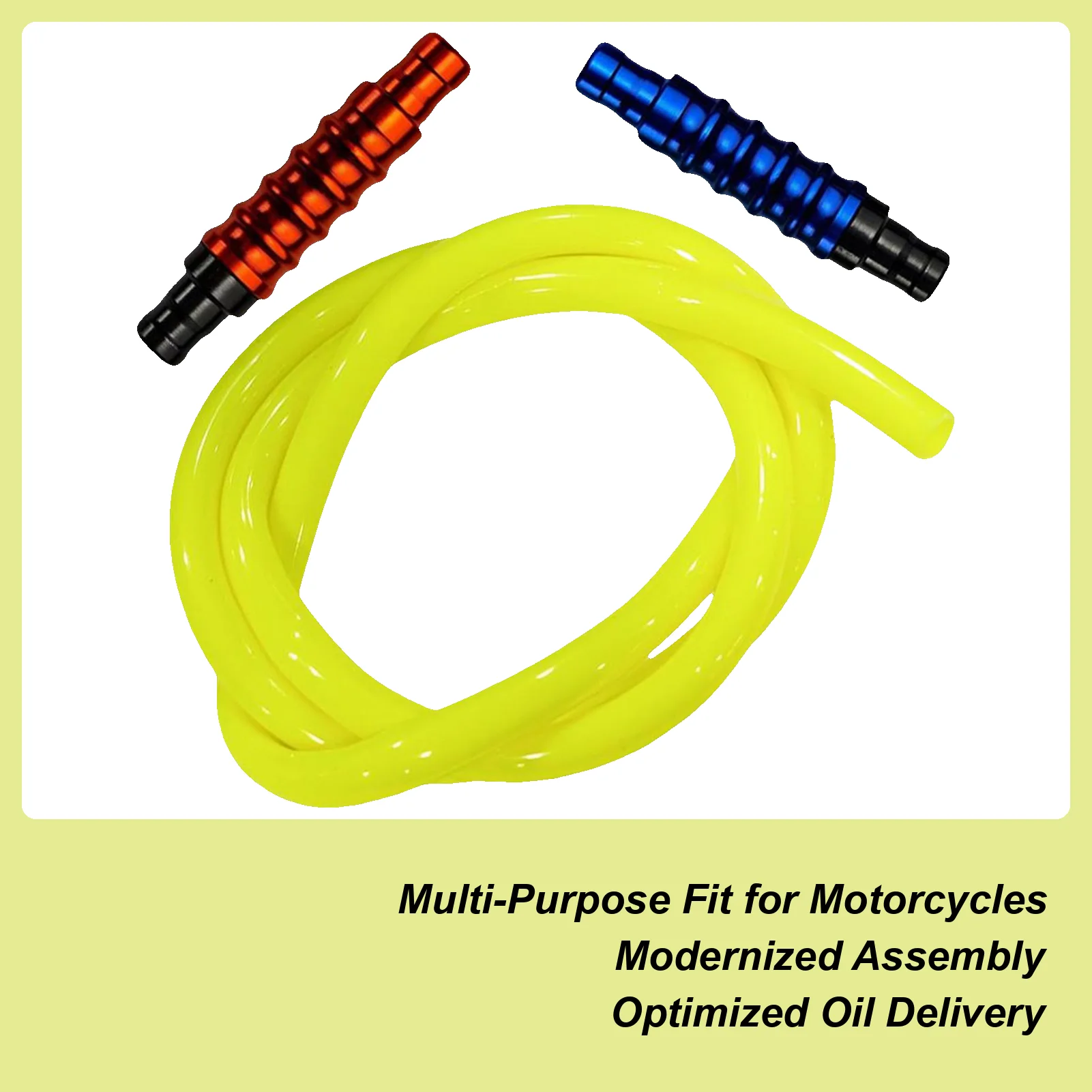 

Motorcycle Modification Parts Motorcycle Oil Pipe Motorbike Replacement for Pressure Balance Engine Protection Outdoor Riding