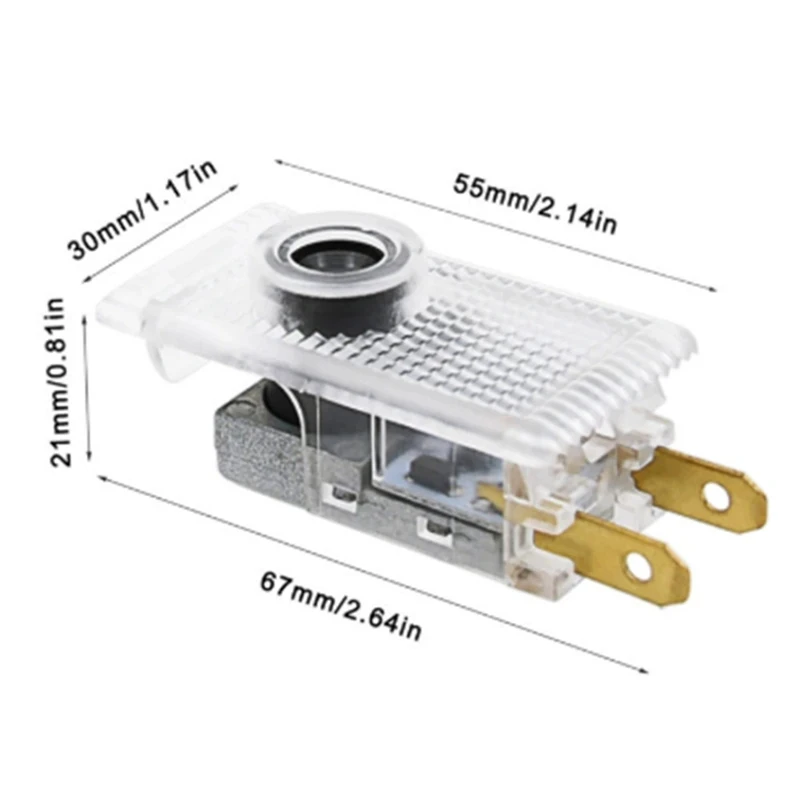 車のドアウェルカムライト、記章用LEDランプアクセサリー、ユニークなアクセサリー、2009-2018、2017、2010、2016、2011、2015、2012、2014、2018