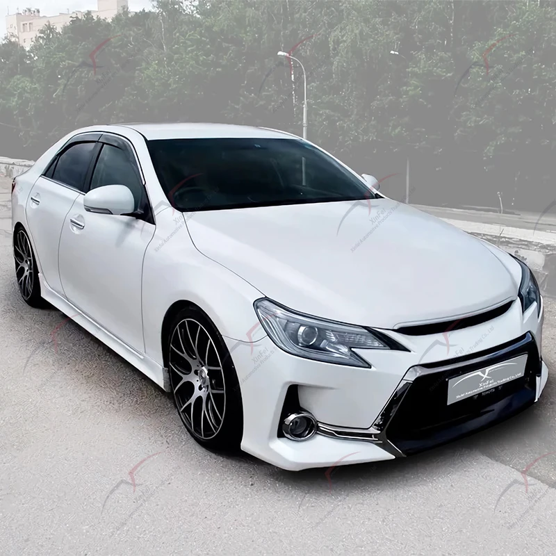 Suitable for Toyota Reiz 2013-2017 models with modified GS front bumper carbon fiber car exterior decoration accessories