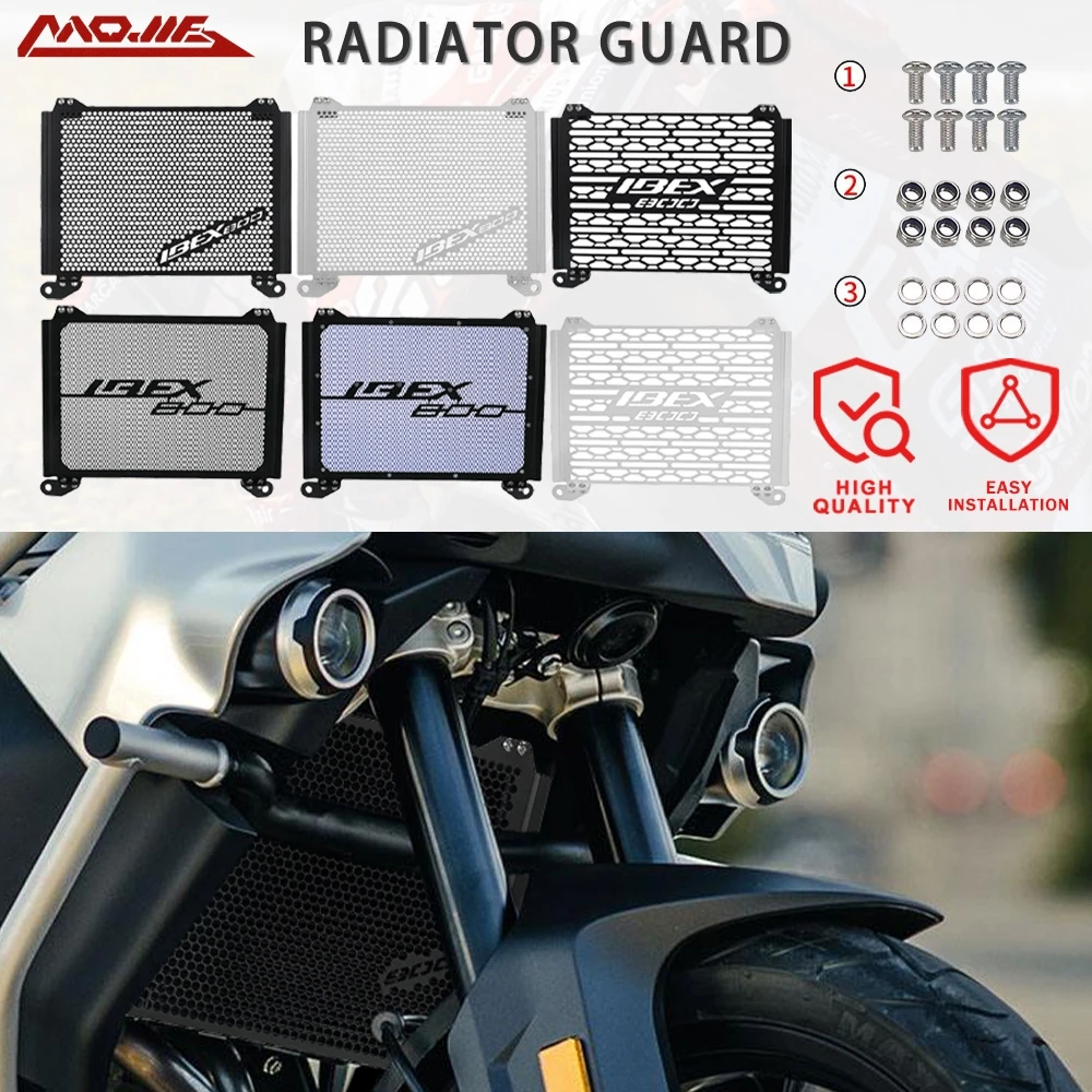 

IBEX800 Motorcycle Accessories For CFMOTO IBEX 800S 800T 800 S T 800MT 2022 2023 2024 2025 Radiator Grille Guard Protector Cover
