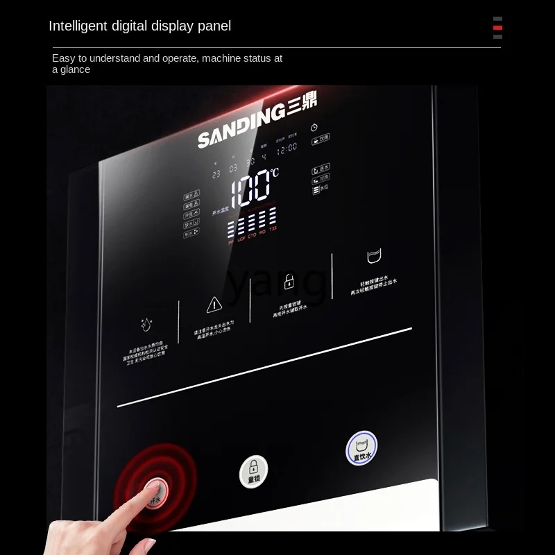 LH Large Capacity Commercial Direct Drinking Water Dispenser School Automatic Water Purification Warm Water Machine