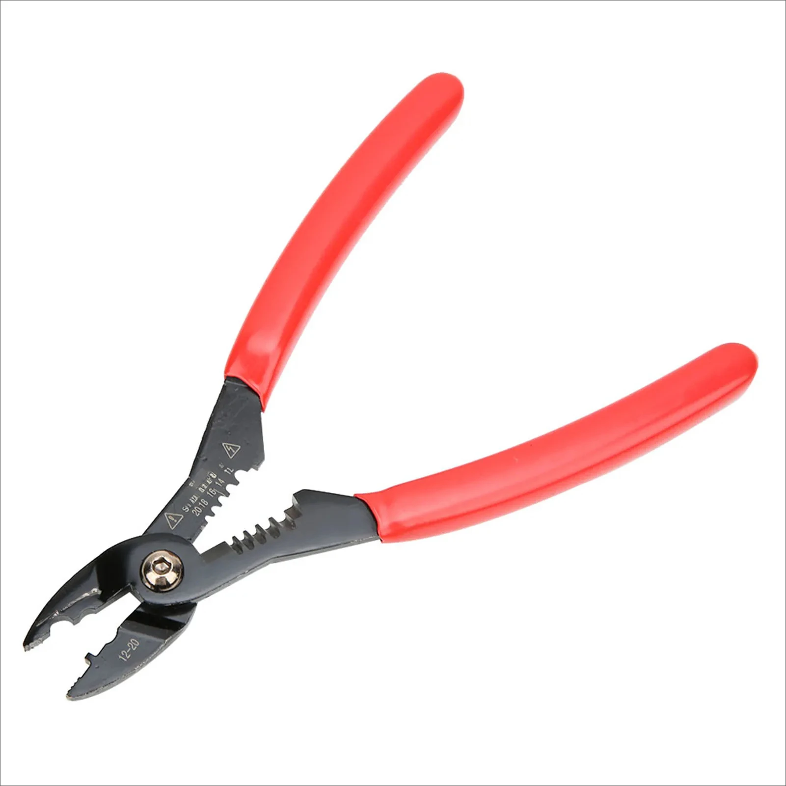 7in Squeeze Pliers Professional Electrical Cable Stripping Crimping Tool Wire Stripper for Terminals Electrical Tool