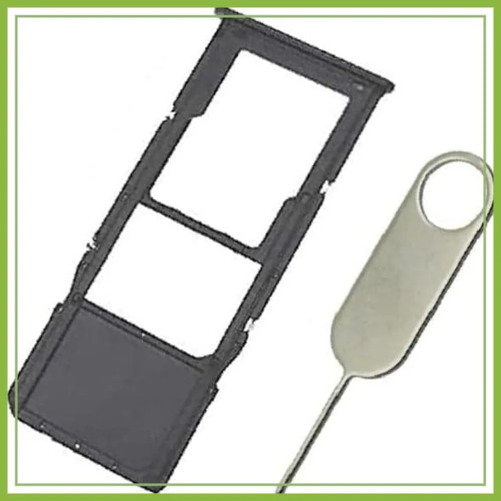 Single Sim Tray SD Card Holder Replacement for Samsung Galaxy A13 5G SM-A136U A136U1 S136DL USA Version (Black)
