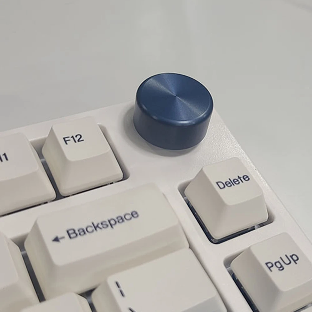 Keydous NJ80 AP Keyboard tombol logam perak