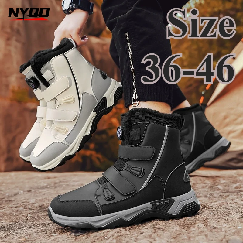 Botas de Motociclismo para Hombre y Mujer, Impermeables, Cálidas para Invierno, Antideslizantes, para Motocross y Dirt Bike