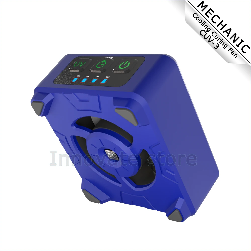 Cooling Curing Fan MECHANIC CUV-3 UV Curing Machine 3-speed Adjustment Quick Heat Dissipation Smoke Extraction Repair Fan