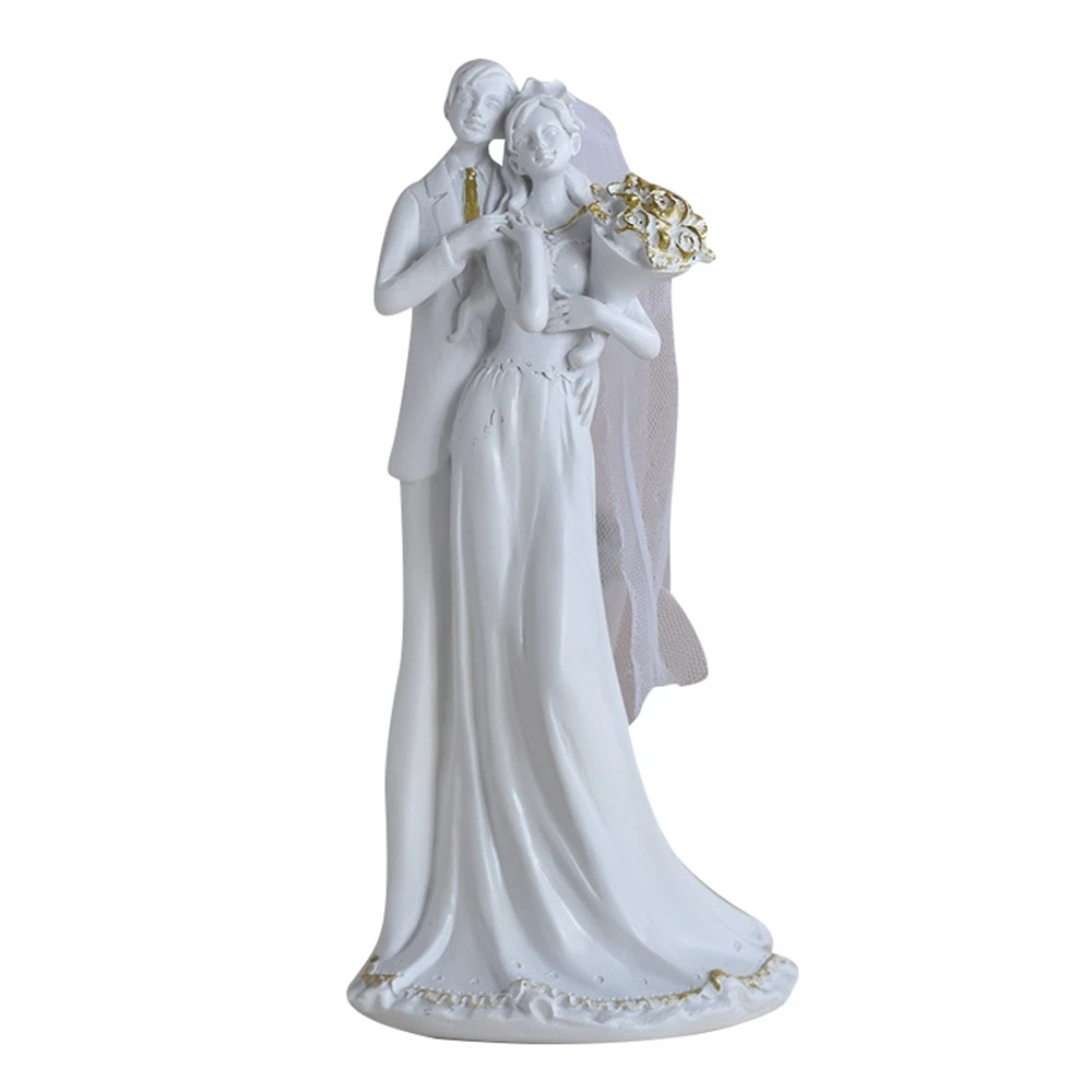 

European wedding bridegroom and bride series decorations Valentine Art Home Office Desktop Decoration Figurines Statues Decor