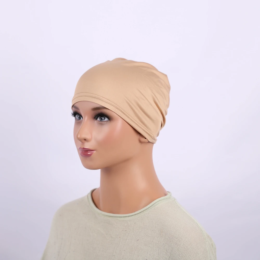 Muslim Inner Caps Hijab for Women Solid Soft Instant Turban Hats High Quality Ladies Breathable Headscarves Shawl Wraps RIMAIRE