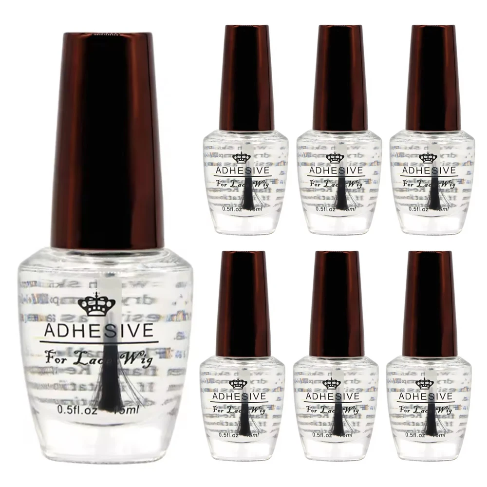 0.5FL.OZ(15ml) Wig Adhesives For Lace Wigs Hair Beauty Salon Accessory Wig Glue Toupee Professional Liquid Hair Glue
