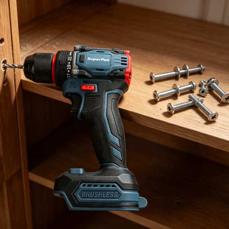 superpan-20v-ブラシレスコードレスハンマードリル-現行のdewalt-makita-milwaukeeバッテリー対応、単体電動工具