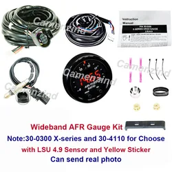 Für A-EM Breitband anzeige 30-410 30-410 x-Serie afr o2 uego Luft kraftstoff verhältnis Anzeige satz 2 4110 