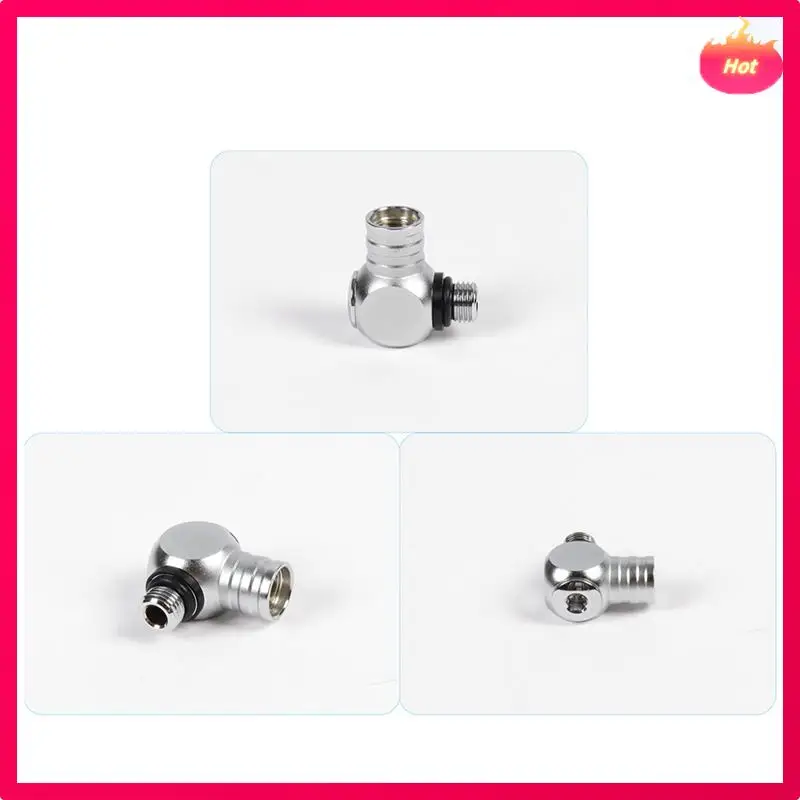 

Multi 360 Degree Adjustable Connector Rotatable Adapters Scuba Diving Regulator Connector Low Pressure
